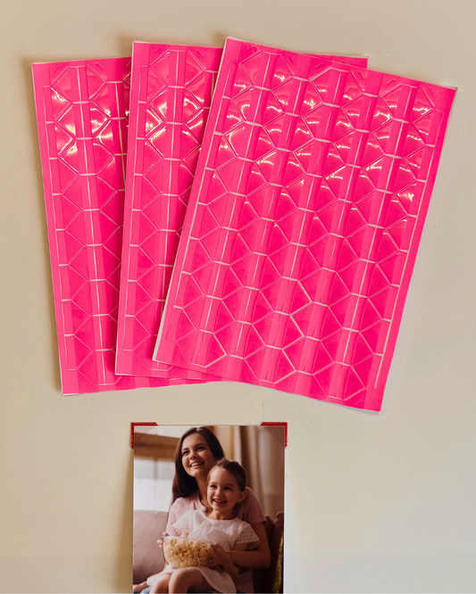 Cantos para fotos Adesivas Roxo ou Rosa