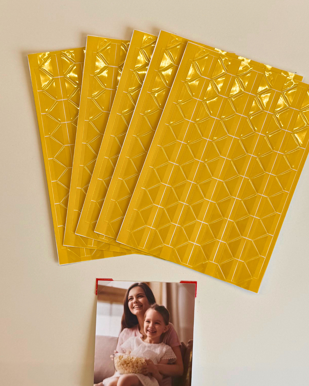 Cantos para fotos Adesivas Branco ou Amarelo