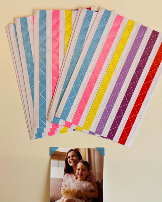 Cantos para fotos Adesivas Colorido