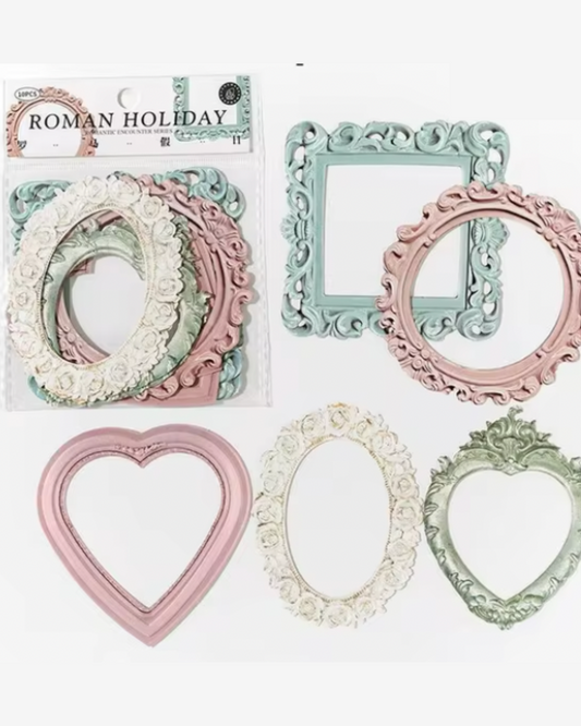 Molduras Vintage Coloridas