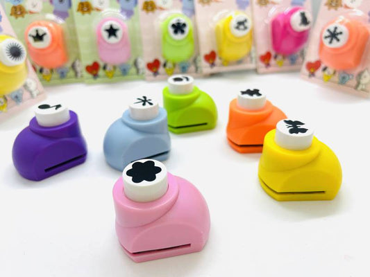 Furador de Papel Mini - Colorido