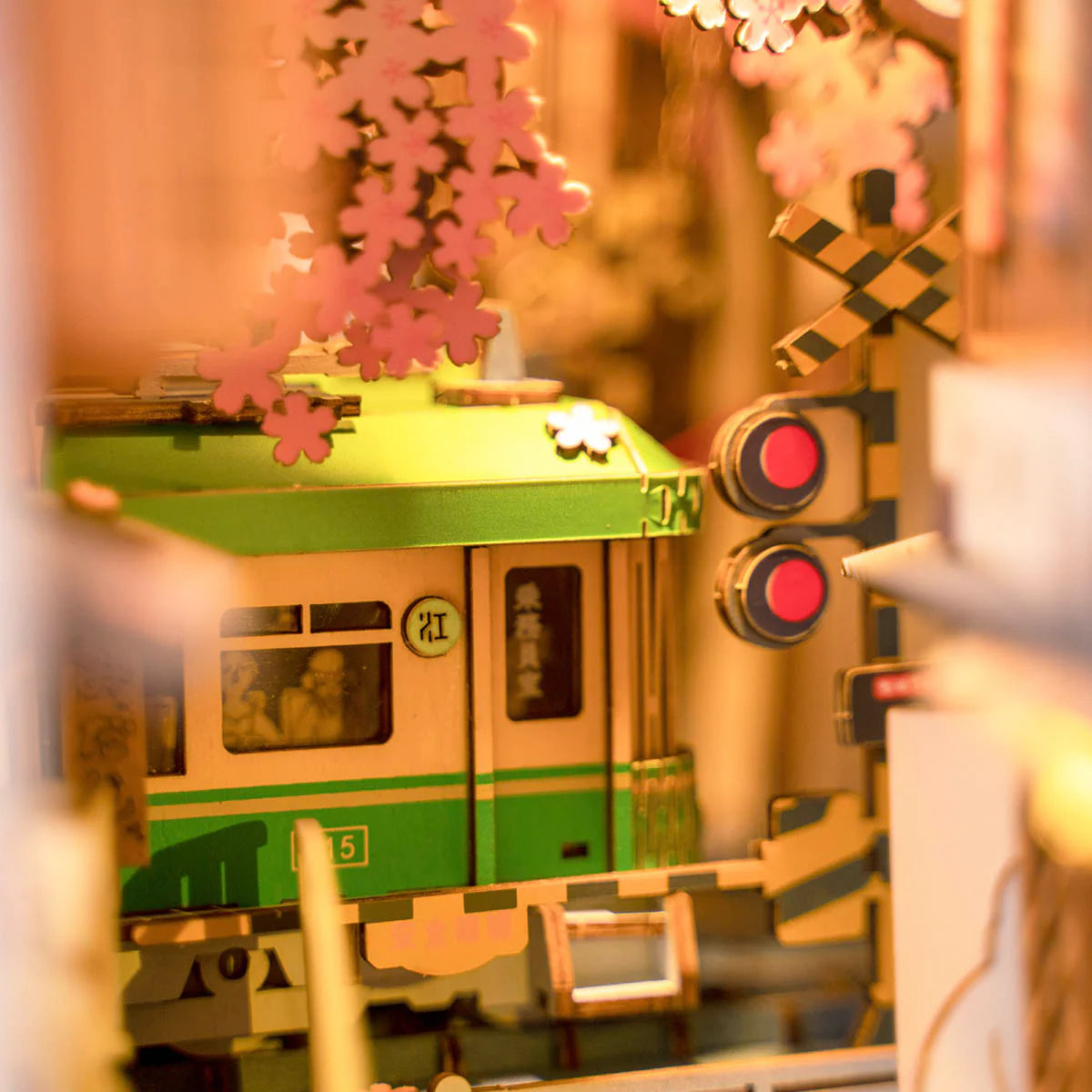 Modelo em miniatura DIY de um mini livro para construir