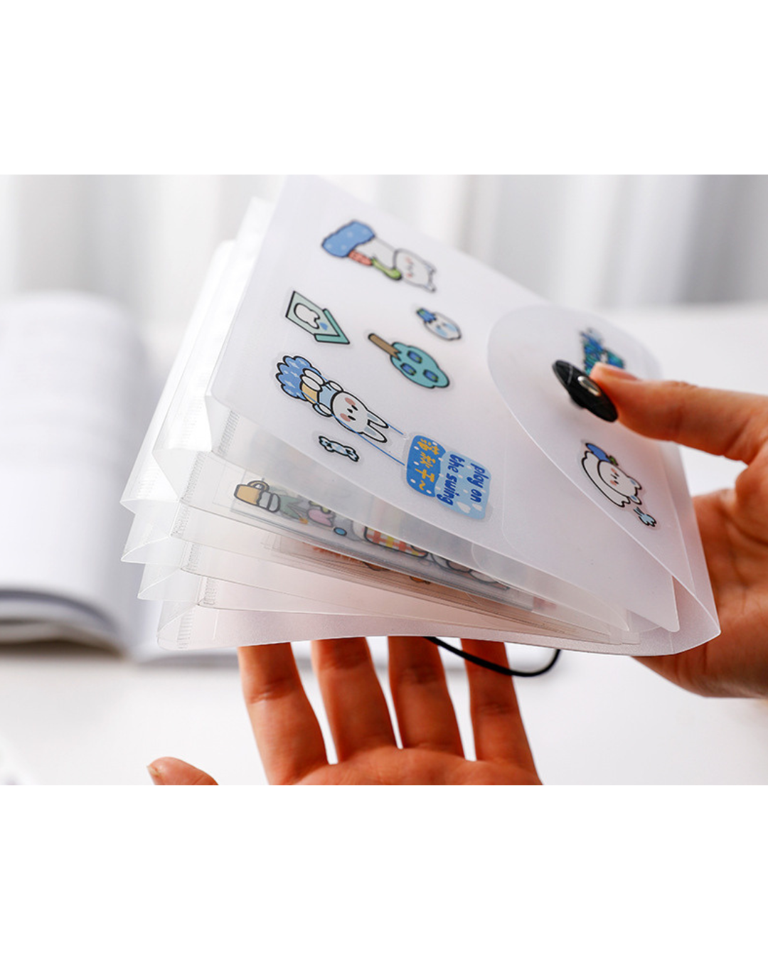 Pasta Organizadora de Adesivos