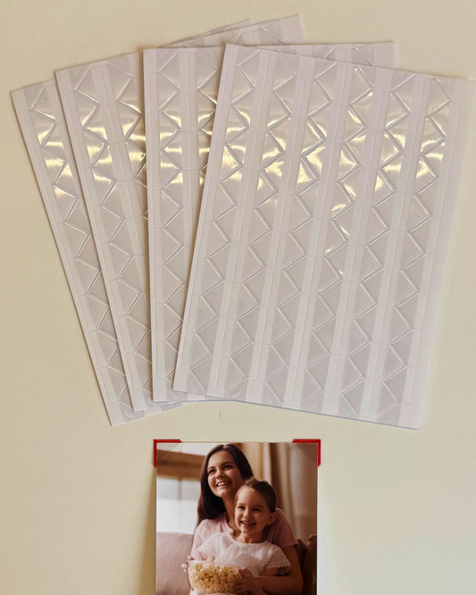 Cantos para fotos Adesivas Branco ou Amarelo