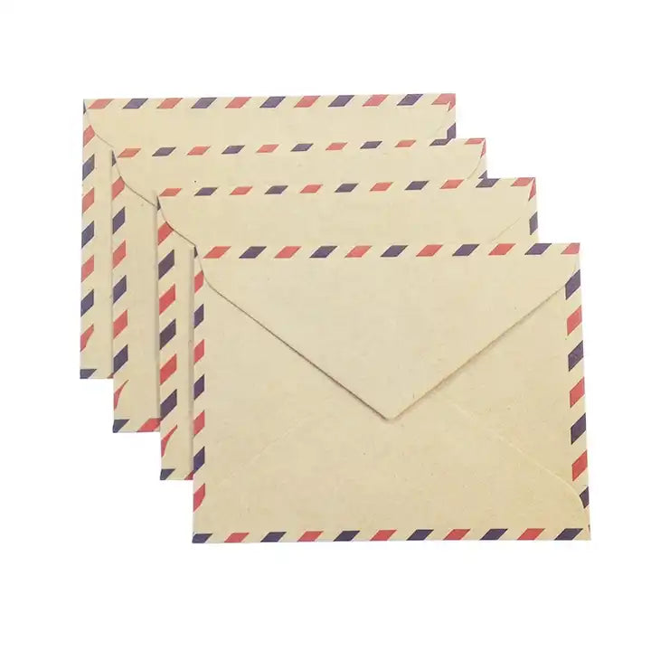 10 Envelopes Europeu Vintage
