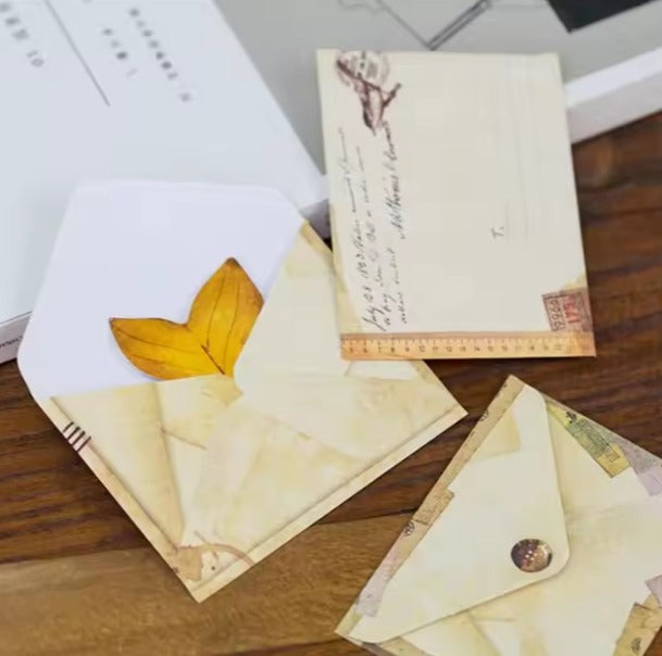 12 Envelopes Vintage Pequenos
