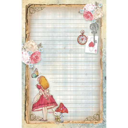 Papel de Carta País das Maravilhas