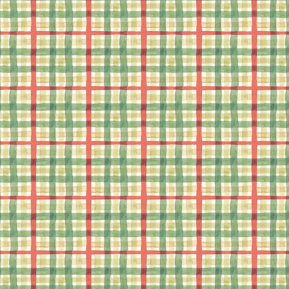 Bloco de Papel para Scrapbook Natal Ternura 15x15cm Litoarte