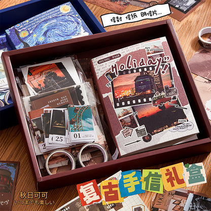 Kit com 164 peças Colagem Memórias Escritas