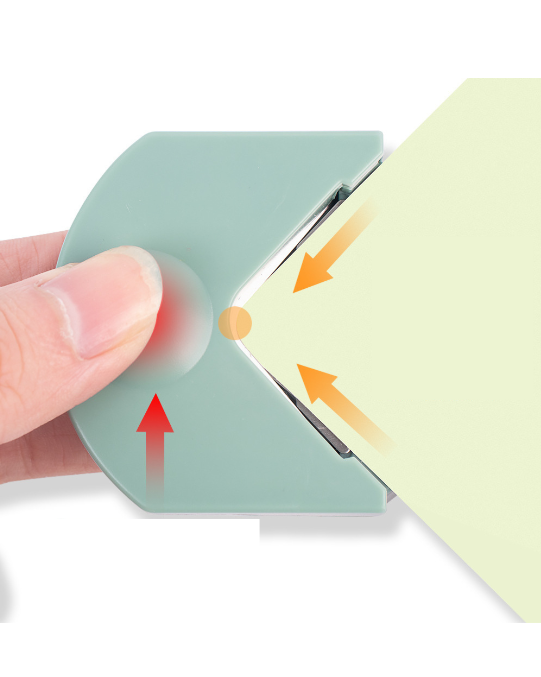 Cortador de Cantos arredondado para papel, PVC, fotos e cartões de visita