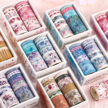 Kit Fitas Adesivas Washi Tape