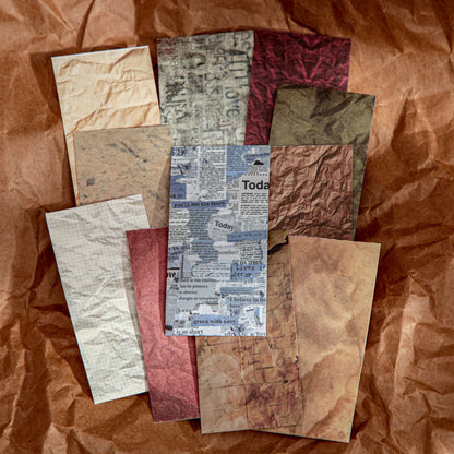 Mini Livro de Adesivos Texturas - 50 páginas