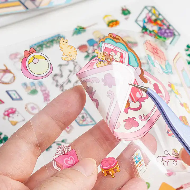 Adesivos Cena 3D Miniatura - 10 modelos