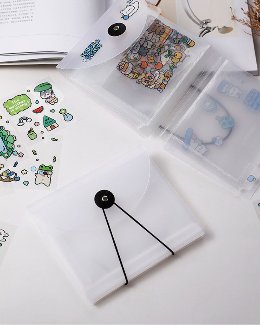 Pasta Organizadora de Adesivos