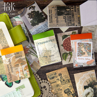 Mini Livro de Adesivos Temáticos - 50 folhas