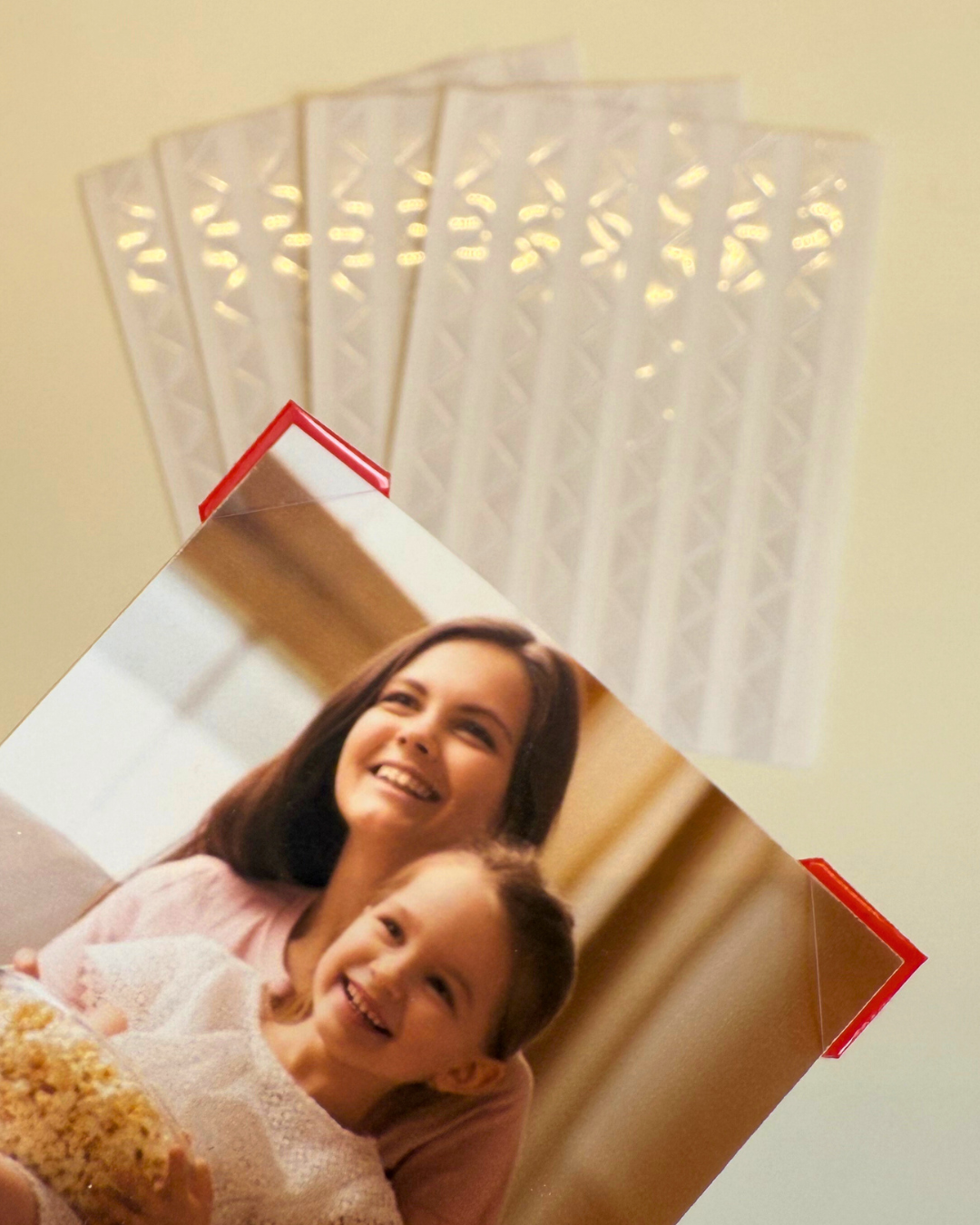 Cantos para fotos Adesivas Branco ou Amarelo