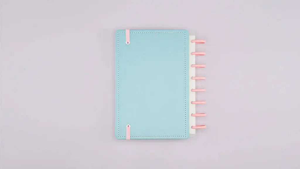 Agenda Inteligente Azul Pastel A5