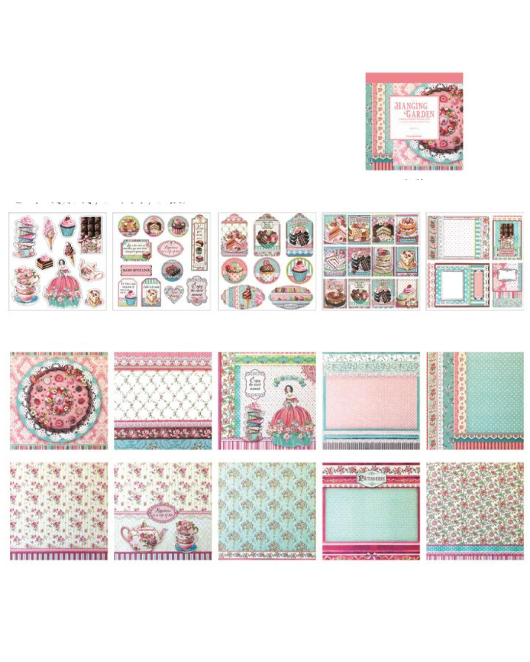 Livro de Adesivos Memória Vintage - 25 páginas