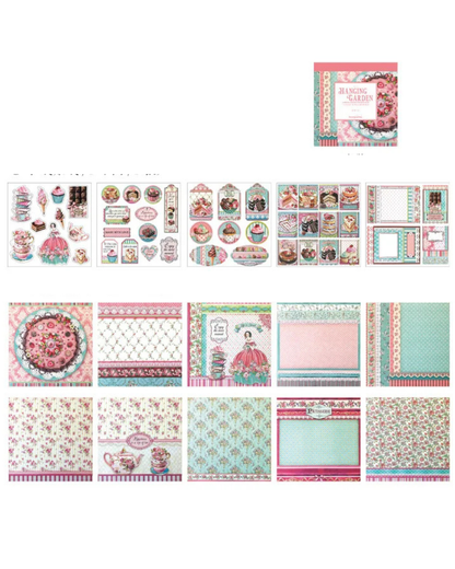 Livro de Adesivos Memória Vintage - 25 páginas