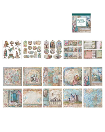 Livro de Adesivos Memória Vintage - 25 páginas