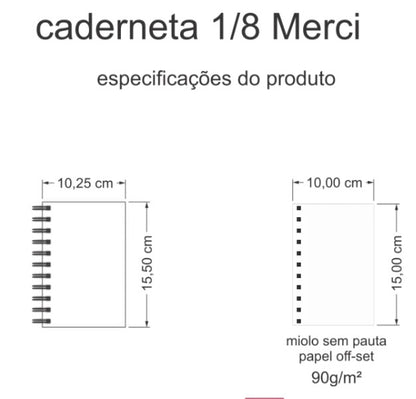 Caderneta Intensidade Merci