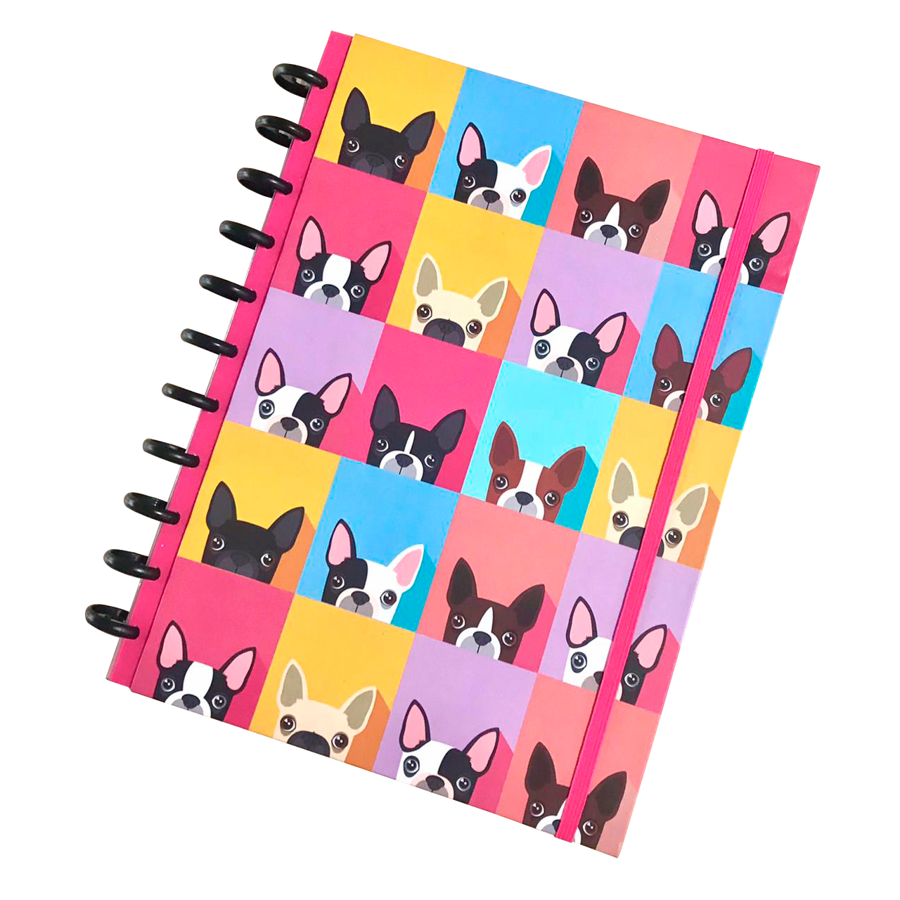 Caderno de Disco A4 Bulldogs