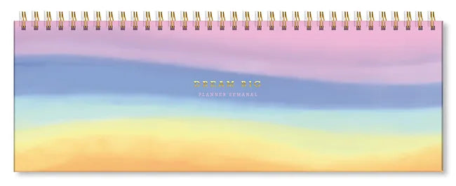 Planner Organizador semanal Tie Dye