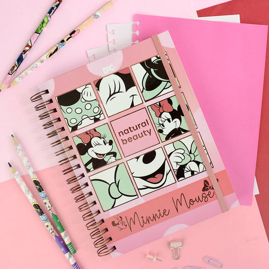 Caderno Smart Colegial Minnie