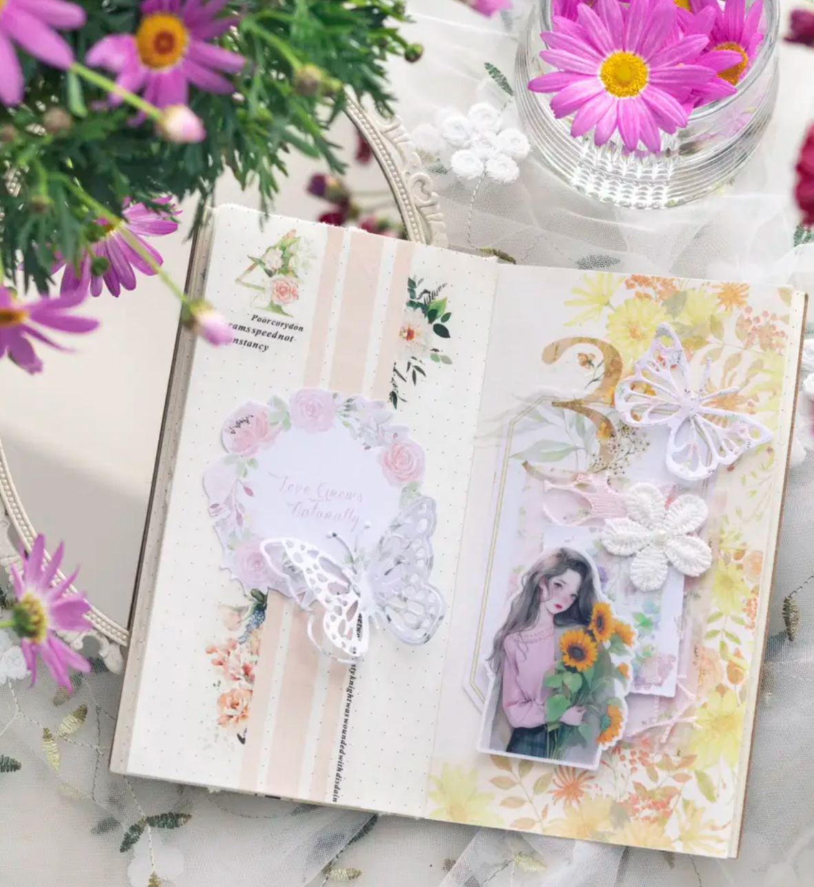 Livro de Adesivos Primavera Ilha das Flores