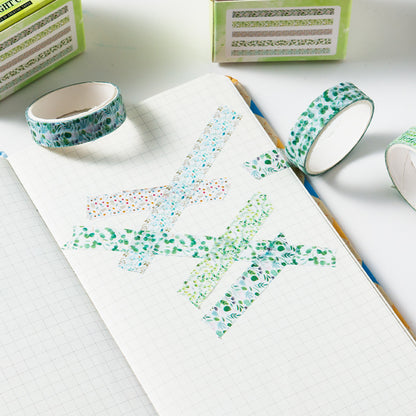 Kit 5 Washi Tapes Estampas Divertidas