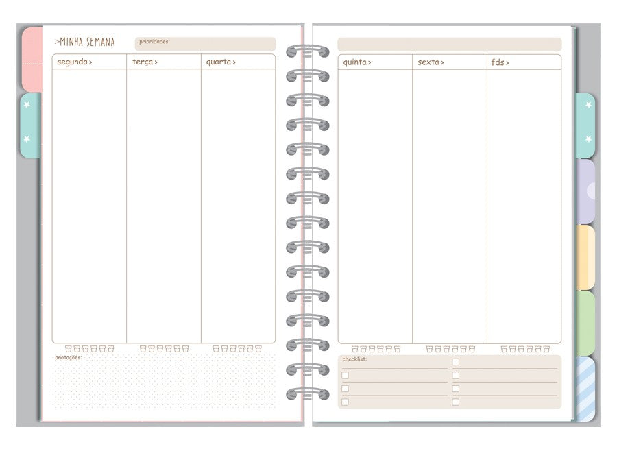 Planner Permanente M Campestre Fina Ideia