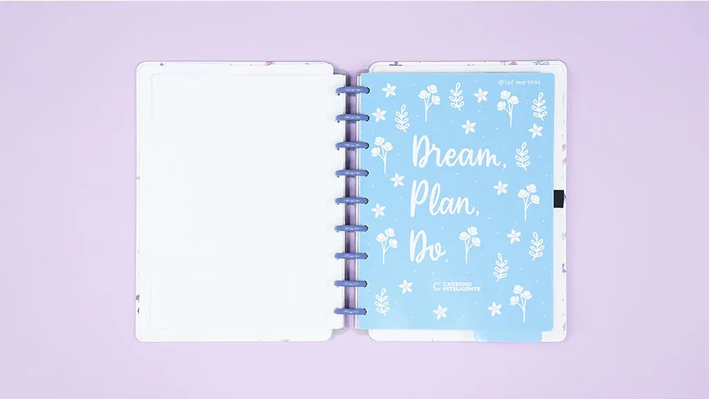 Planner Lilac Fields Médio by @sof.martinss