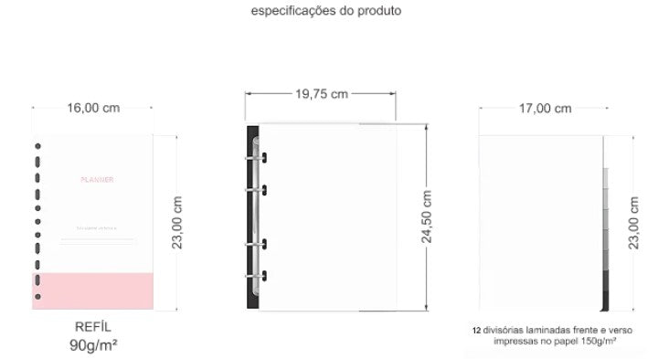 Planner Argolado Intensidade Merci