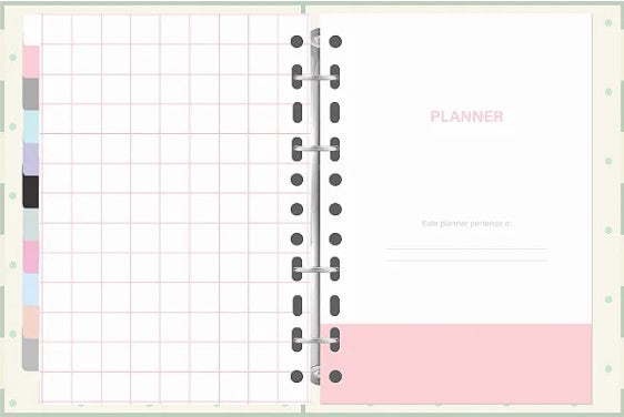 Planner Argolado Seja Leve Merci