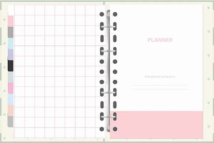 Planner Argolado Seja Leve Merci