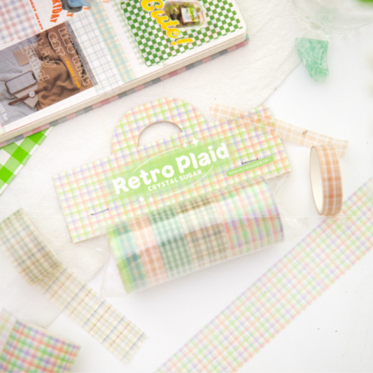 Washi Tape Retro Verde