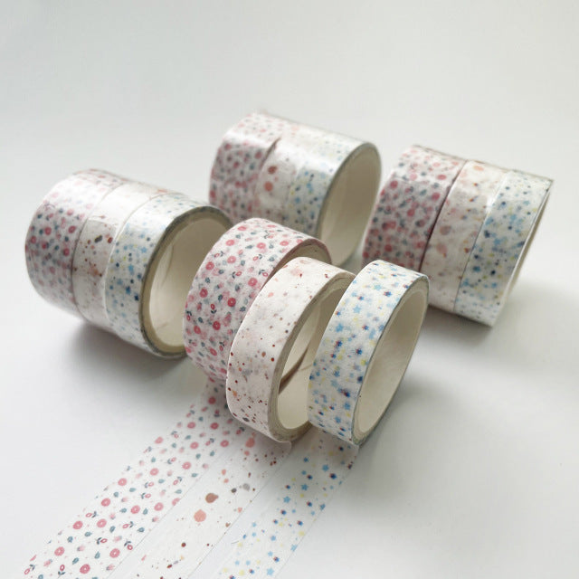 Trio de Fitas Adesivas Washi Tape Natureza