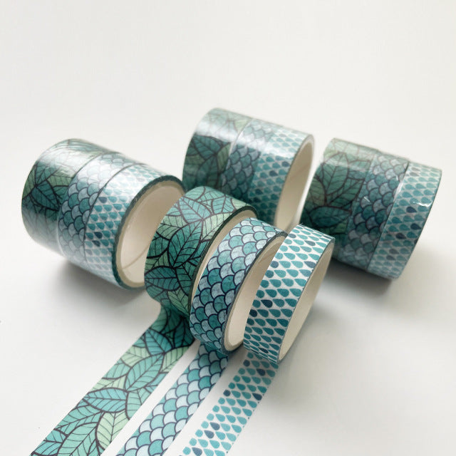 Trio de Fitas Adesivas Washi Tape Natureza