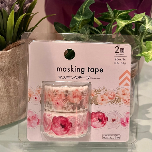 Washi Tape Rosas