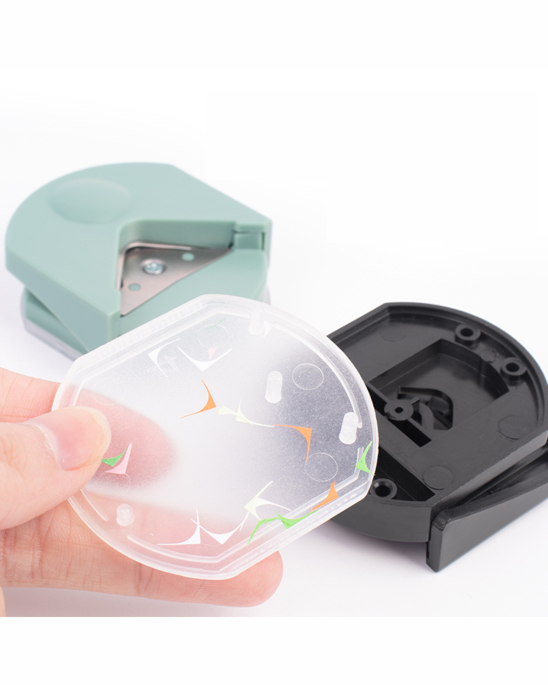 Cortador de Cantos arredondado para papel, PVC, fotos e cartões de visita