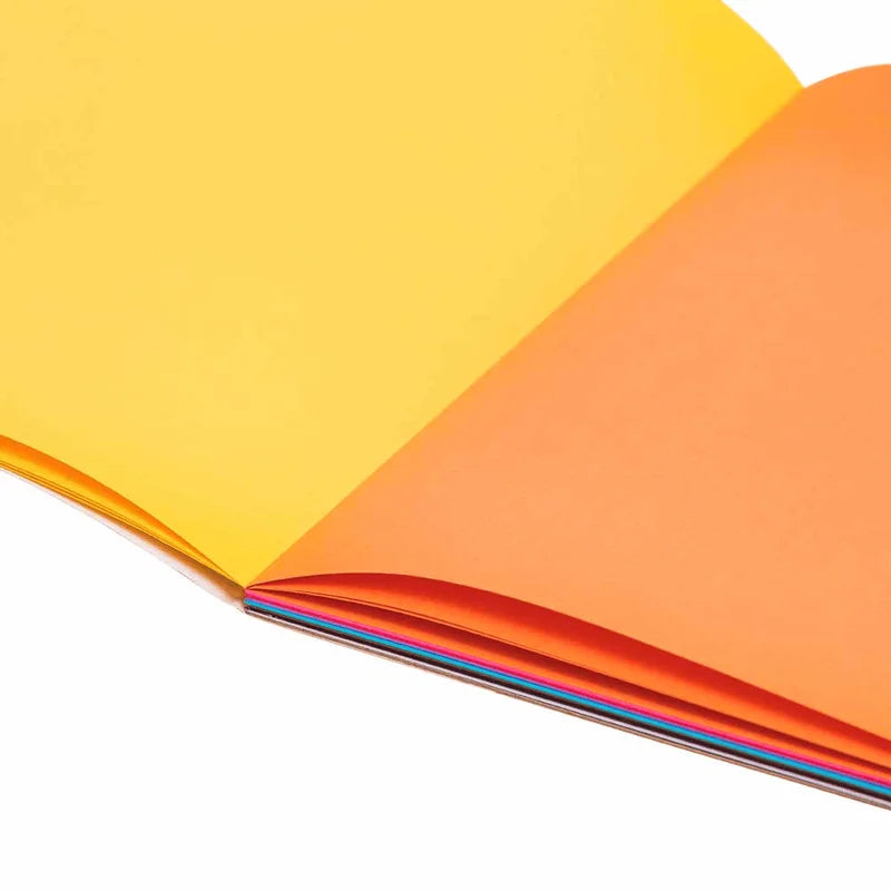 Bloco Papel Criativo Colors A4 32 Folhas 8 Cores Sortidas LYKE
