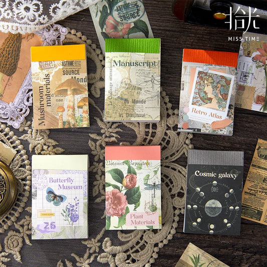 Mini Livro de Adesivos Temáticos - 50 folhas